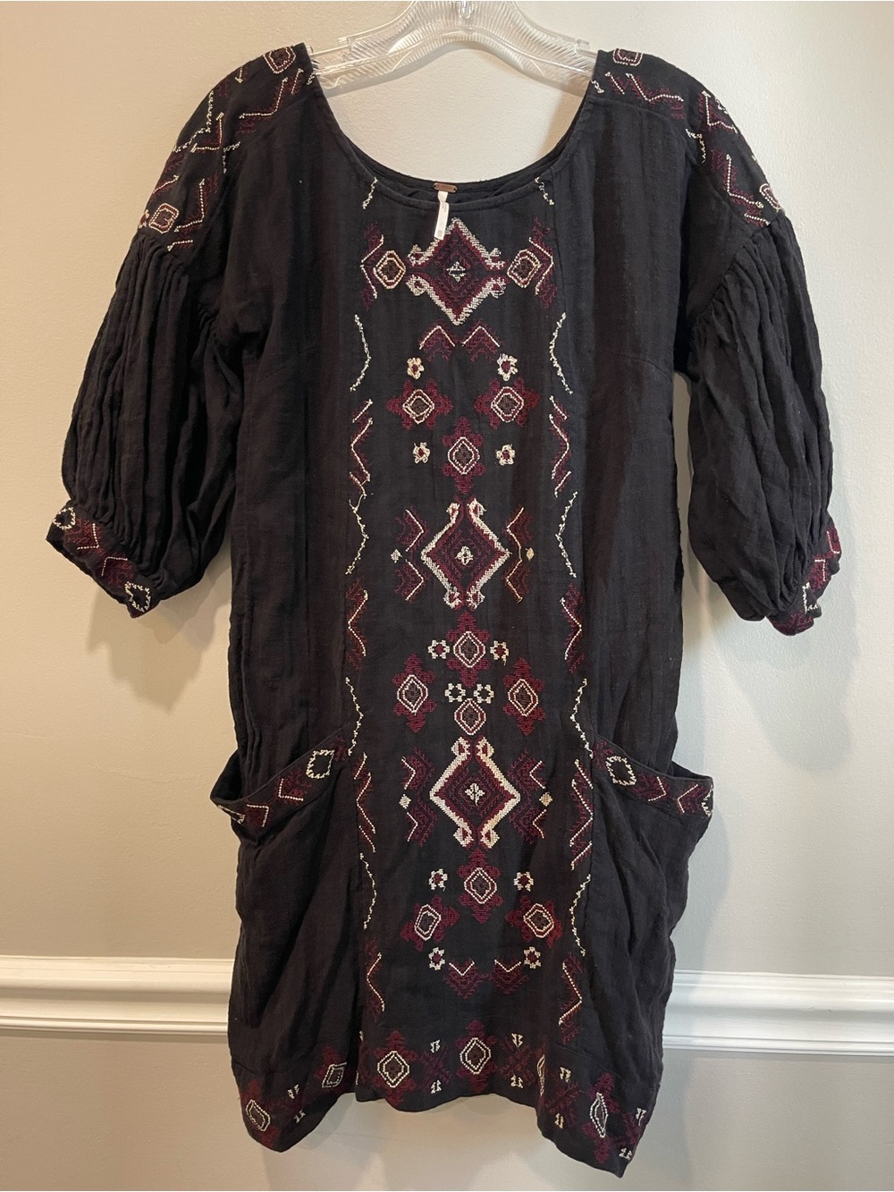 Free People embroidered dress